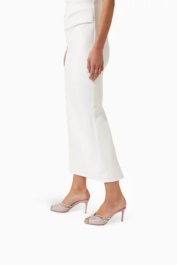 Wild Aurora 75 Mules in Leather