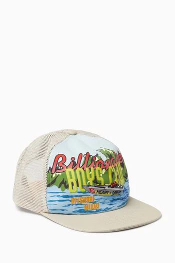 Horizon Snapback Cap in Mesh