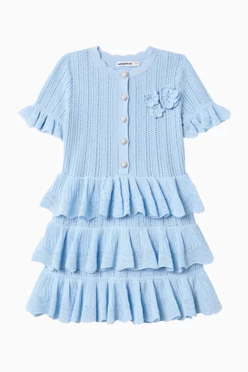 Tiered Dress in Knit