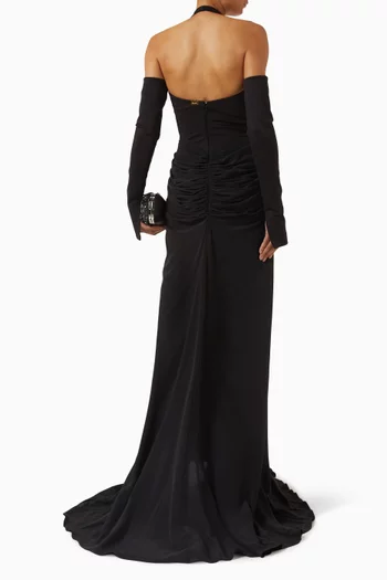 Blanca Slit Gown