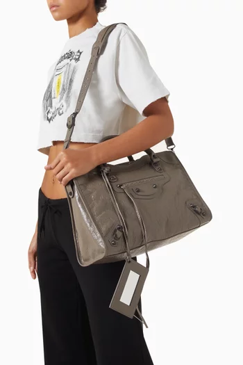 Medium Le City Bag in Arena Lambskin