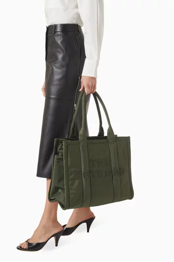 The Large Tote Bag in Puffy Nylon