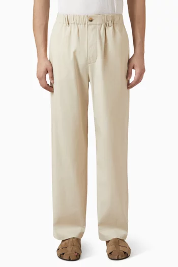 Relaxed Pants in Cotton