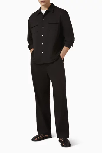 Relaxed Pants in Cotton