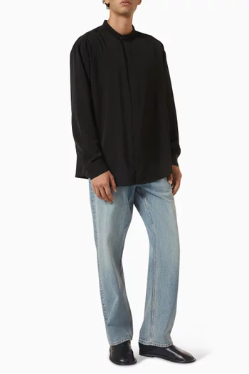 Mao Dart Shirt in Polyester