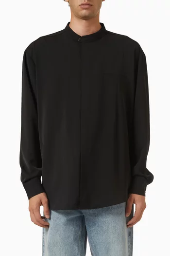Mao Dart Shirt in Polyester