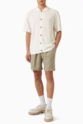 Otto Shorts in Linen Blend