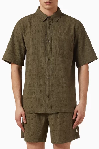 Charlie Broderie Anglaise Shirt in Cotton