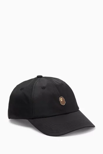 One Point Panel Cap in Cotton