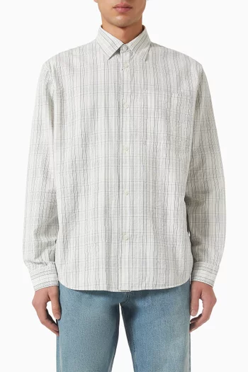Shirt in Seersucker