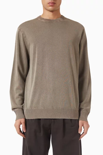 Crewneck Sweater in Cotton