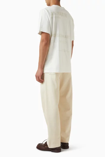 Printed T-shirt in Cotton