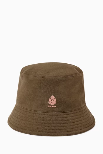 Old Pique Bucket Hat in Cotton