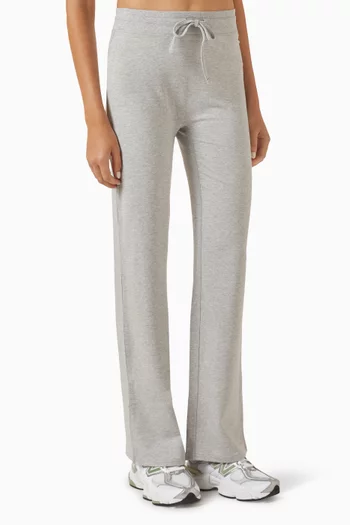 Flared Sweatpants in Modal