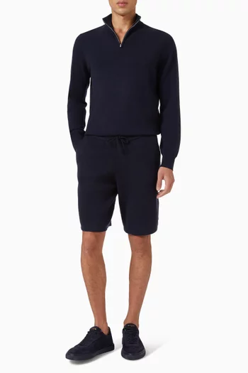 Half-zip Sweater in Cashmere