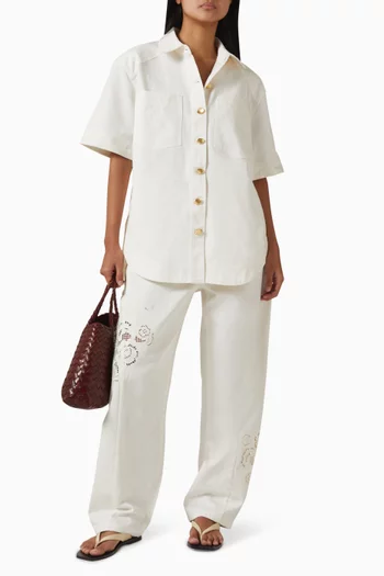 Halo Embroidered Shirt