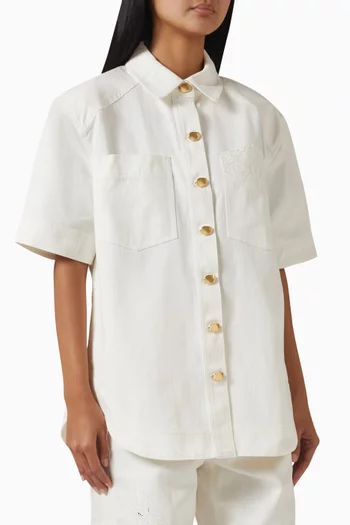 Halo Embroidered Shirt