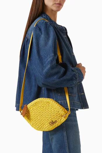 Tropicus Lemon Shoulder Bag in Cotton