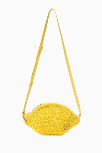 Tropicus Lemon Shoulder Bag in Cotton