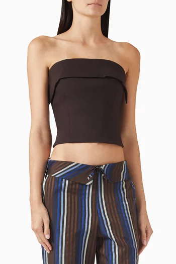 Azalia Corset Top in Cotton-blend