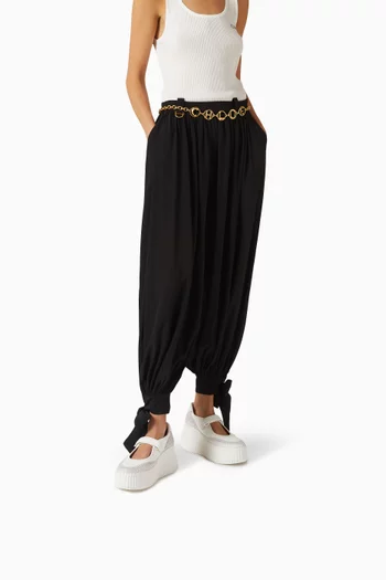Nama Flatform Ballet Flats in Leather & Suede