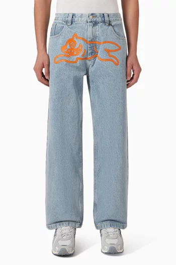 Running Dog Double Scoop Jeans