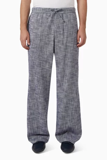 Nilson Chino Pants in Slub Cotton Twill
