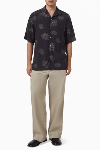 Eren Shirt in Viscose Crepe