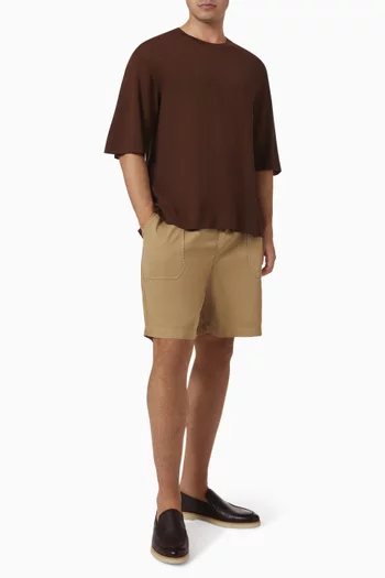 Fitz Shorts in Cotton Twill
