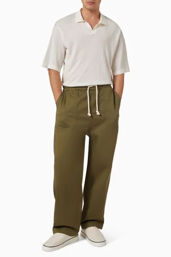 Ferry Pants in Cotton Twill