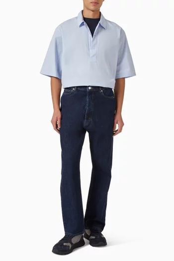 Joris Polo Shirt in Cotton Poplin