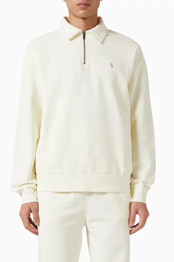 Half-zip Sweatshirt in Fleece