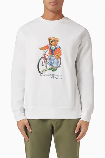 Graphic-print Sweatshirt in Cotton