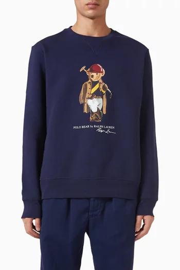 Logo Sweatshirt in Knit
