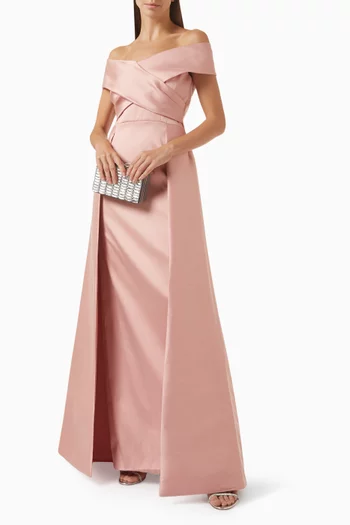Mikado Gown in Satin