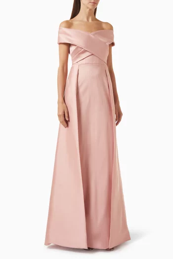 Mikado Gown in Satin