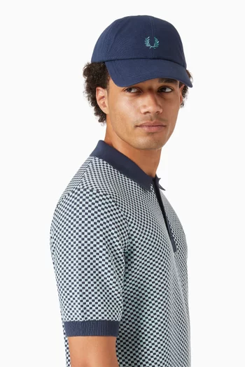 Classic Baseball Cap in Cotton Piqué