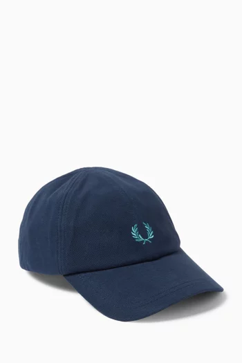 Classic Baseball Cap in Cotton Piqué