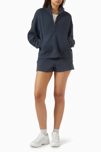 Half-zip Sweatshirt in Pique Fleece