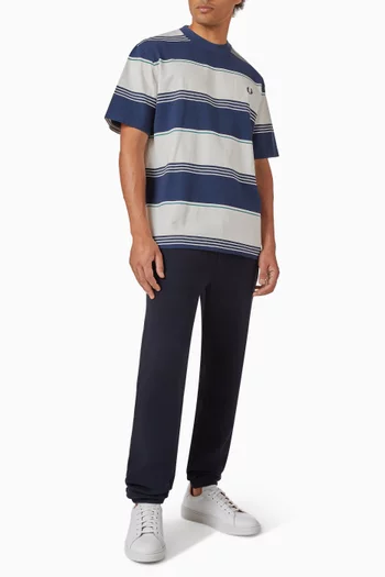 Heavyweight Striped T-shirt in Cotton