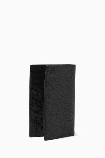 Card Holder in Saffiano Leather