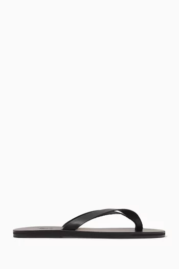 Solon Thong Sandals in Leather