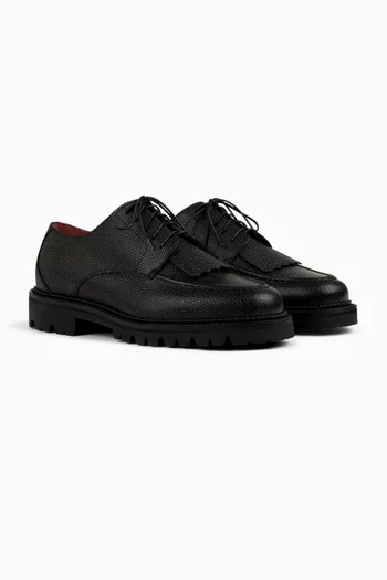 Leather Lug Sole Derby