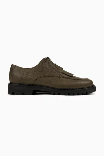 Leather Lug Sole Derby