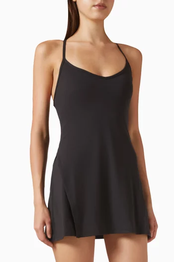 Solstice Low-back Mini Dress