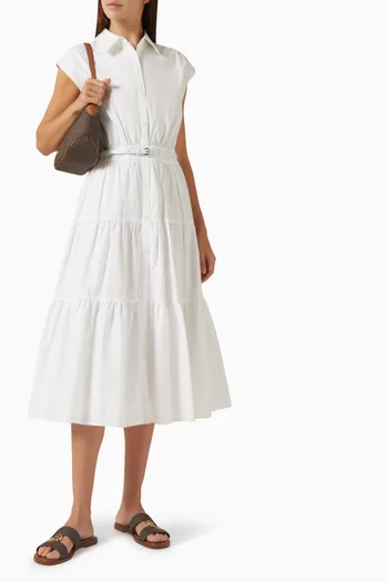 Tiered Midi Dress