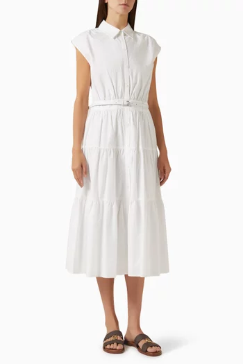 Tiered Midi Dress