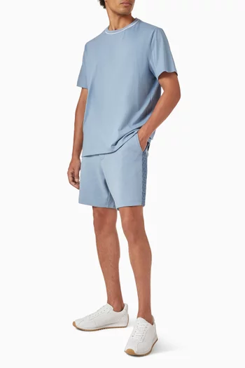 Logo Tape Shorts in Cotton-blend