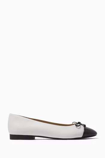 Piper Flex Ballet Flats in Leather