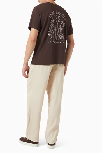 Dinis Casa Do Sol T-shirt in Organic-cotton